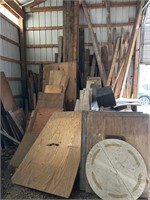 SCRAP WOOD PILE & LOTS OF BUILDING MATERIAL