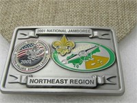 2001 BSA National Jamboree Northeast Region Pewter
