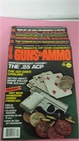 1982 Guns and Ammo Magazine lot