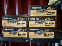 JD- 5 Boxes Of 8ft 2 1/2" Shop-Vac Hoses