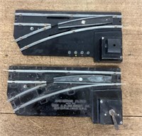 2 American Flyer train switches