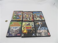 6 jeux pour Playstation 2 dont Nitro Bike