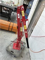 TWM 900kg Hydraulic Factory Floor Crane & Trolley