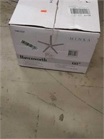 Minka ceiling fan co 60" Havenworth