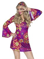 Leg Avenue womens - 2 Piece Hippy Girl Dress Set