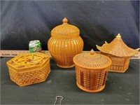 Woven containers