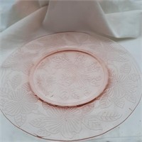 5 MacBeth Evans 8" Pink Depression Glass Plates