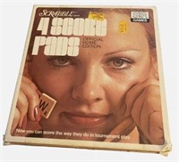 Sealed Scrabble 4 Score Pads