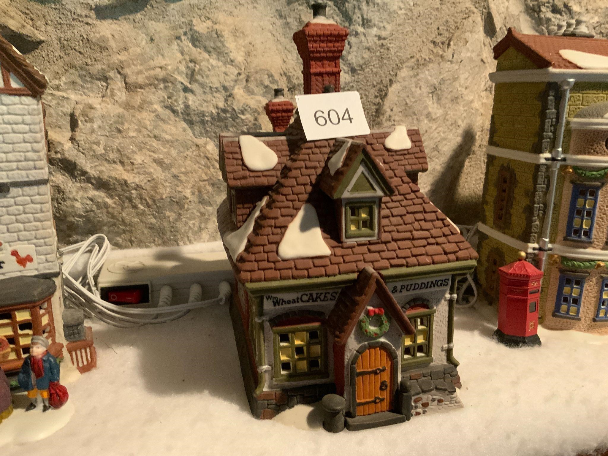 Dickens Village Dept 56 WM Wheat Cakes & Puddings