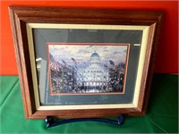 Original Framed Thomas Kinkade 18x16