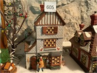 Dickens Village Dept 56 Poulterer w/Figure