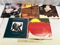 5 Assorted Classic Rock Vinyl Records - Ted Nugent