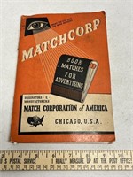 Match Corporation of America Chicago Matchbook Alb