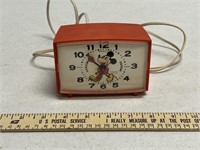 Walt Disney Productions Mickey Mouse Alarm Clock