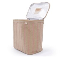 Rose Gold Pinstripe Lunch Bag NOURISH by SoYoung