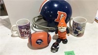 Assorted Broncos items