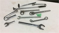 Assorted wrenches