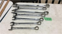 Forge wrenches 1 1/4 to 13/16