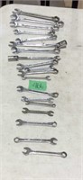 Assorted forge wrenches
