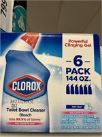 Clorox toilet bowl cleaner 6 pack