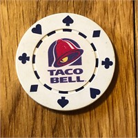 Taco Bell Casino Chip Style Token