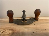 19th Century Cast Steel Hand Router