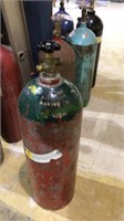 24 inch steel canister with the valve