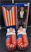Ronald Reagan Replica Doll & Slippers