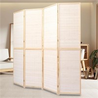 Room Divider Folding Privacy Screens  6FT Bamboo