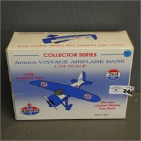 Amoco Diecast Airplane Collectible