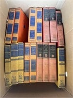 2 BOXES OF VINTAGE BOOKS