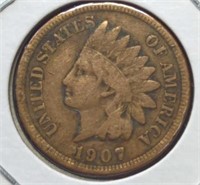 1907 Indian head penny