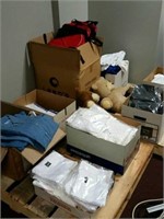 Lot of Apparel and Backpacks