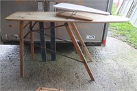 Vintage Wooden Ironing Boards x 3