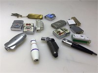 Assorted Lighters. As Found