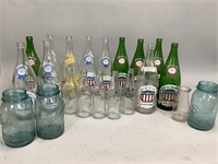 Vintage Collectible Glass Bottles and Jars