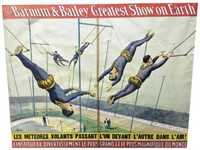 1900'S BARNUM & BAILEY FRENCH CIRCUS POSTER.