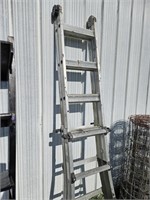 Folding Metal Step Ladder