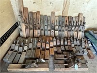 46 Antique Wooden Planes
