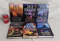 Jack Higgins Novels. Hardbacks