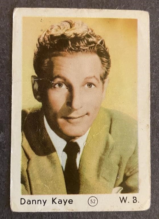 DANNY KAYE: Antique Gum Card (1958)