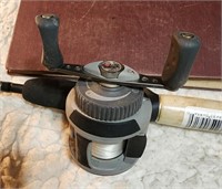 Abu Garcia Ambassadeur reel w/6ft rod