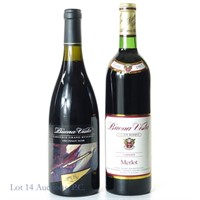 1995 Buena Vista Pinot Noir & 1987 Merlot (2)