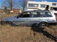 1990 Toyota Camry wagon SALVAGE TITLE