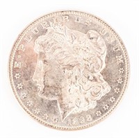 Coin 1898 Morgan Silver Dollar, BU DMPL