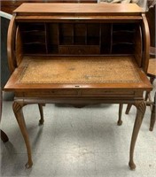 A. Gardner & Son Roll Top Secretary Desk with 3