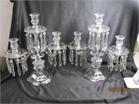 Heisey Heisey Old Williamsburg 3 Light Candelabra