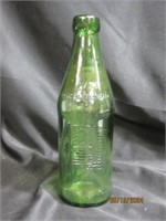 Vintage Soda Bottle Green Mt Vernon Ohio