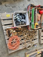 CASTERS, EXTENSION CHORDS, TOOLS, SHOE STRETCHERS