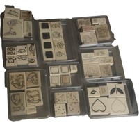 (50) Craft Rubber Stamps